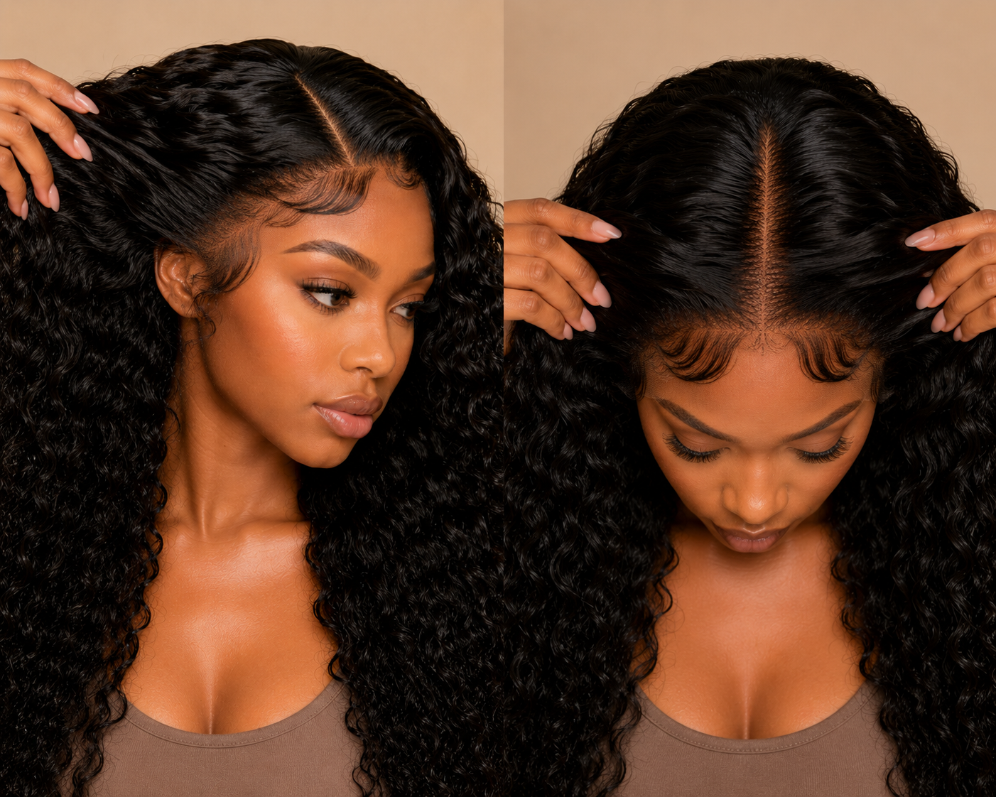 🔥 Smoke Unit | Burmese Deep Curly HD Lace Human Hair Wig