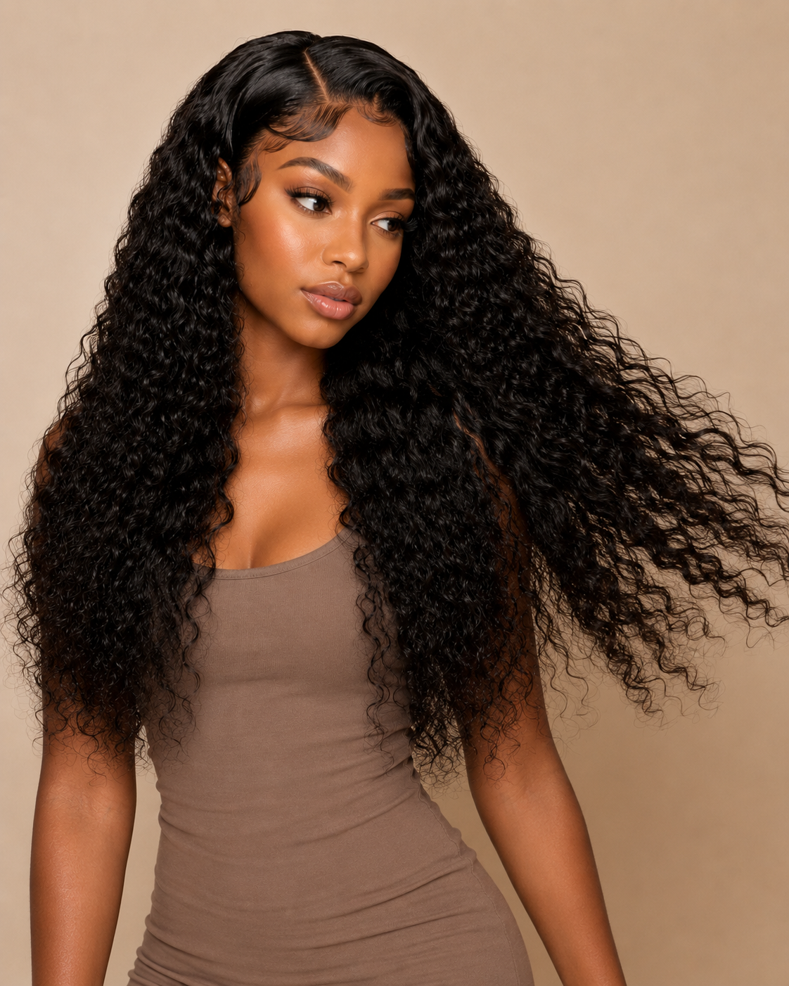 🔥 Smoke Unit | Burmese Deep Curly HD Lace Human Hair Wig