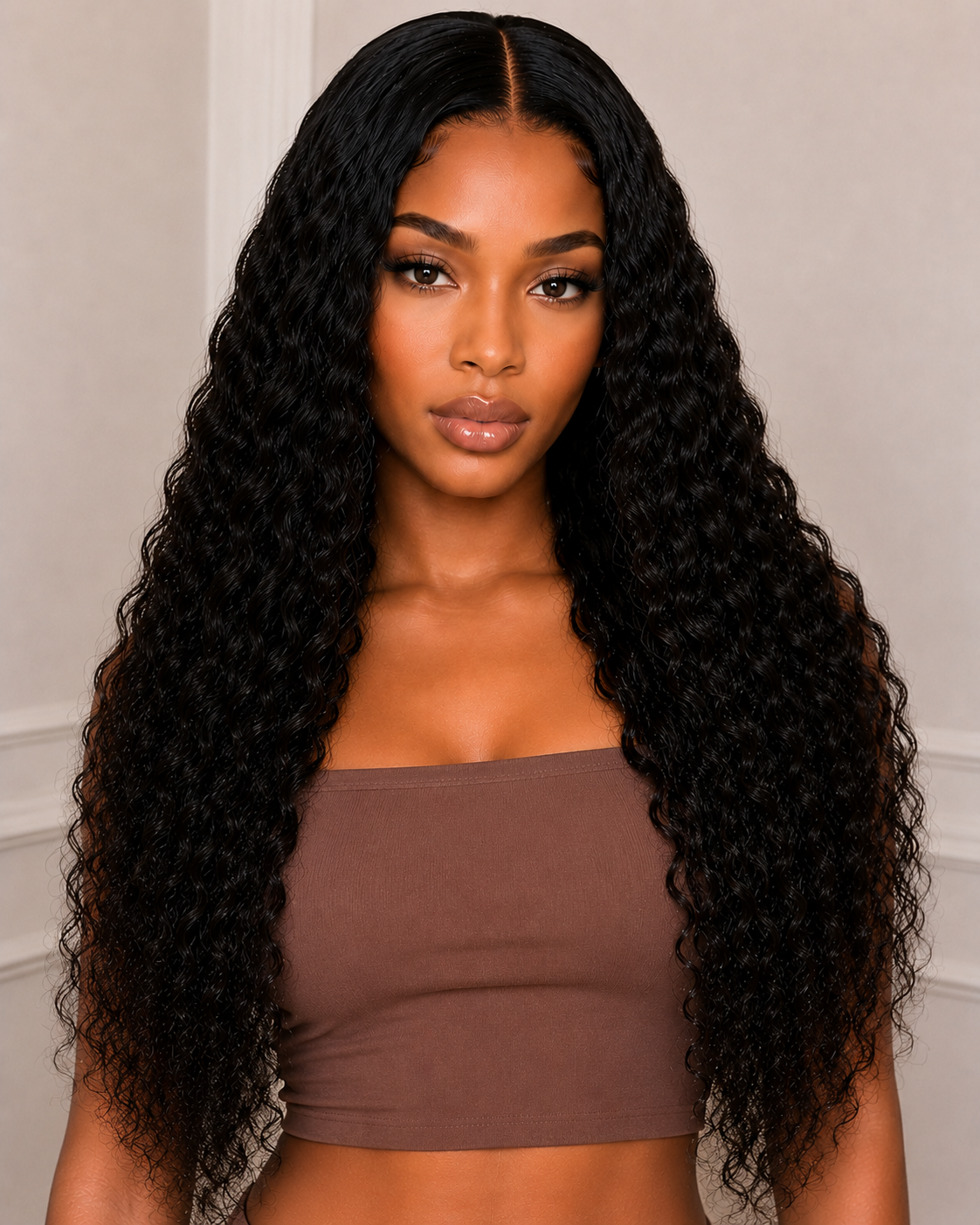 💎 Amara Unit | Deep Wave HD Lace Human Hair Wig