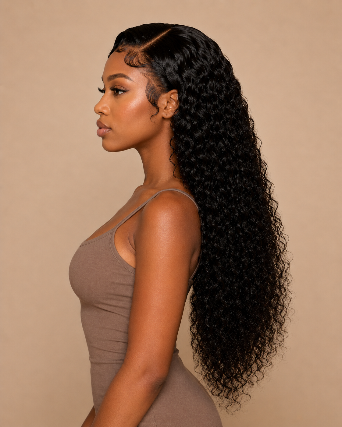 🔥 Smoke Unit | Burmese Deep Curly HD Lace Human Hair Wig