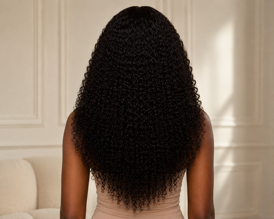 Zara Kinky Curly Wig | HD & Transparent Lace | 100% Human Hair