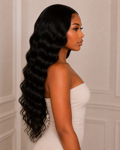 Monroe Loose Deep Wave Wig | HD & Transparent Lace | 100% Human Hair