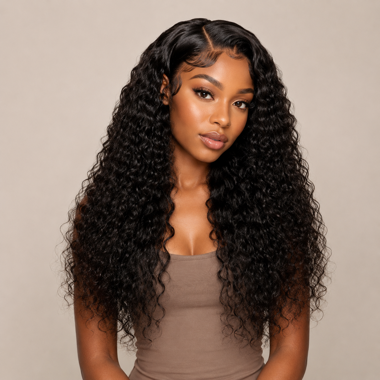 🔥 Smoke Unit | Burmese Deep Curly HD Lace Human Hair Wig