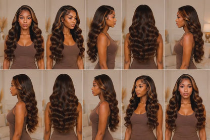 Luna Body Wave Wig | HD & Transparent Lace | 100% Human Hair